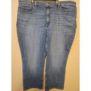 Lee Heritage Women's Relaxed‎ Fit Straight Leg High Rise Jeans Size 22